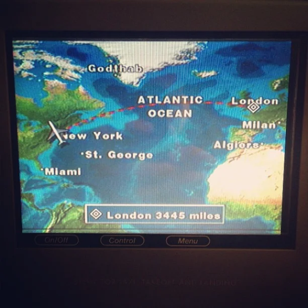 Too rainy in New York, going to London with @nelsonrobertoffley.