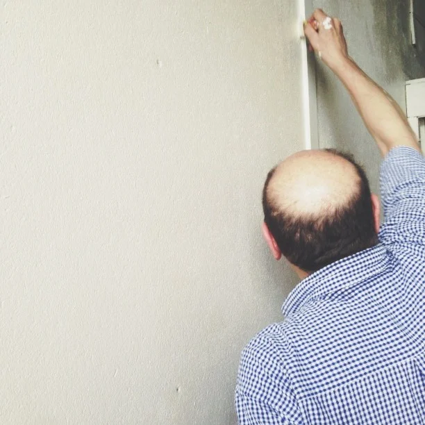 Painting with padres today.