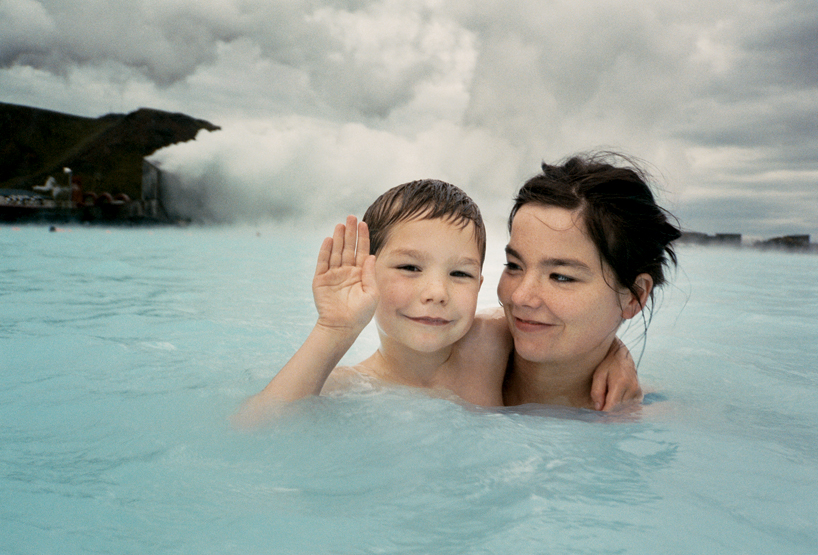 'Bjork and son', Iceland, 1993
