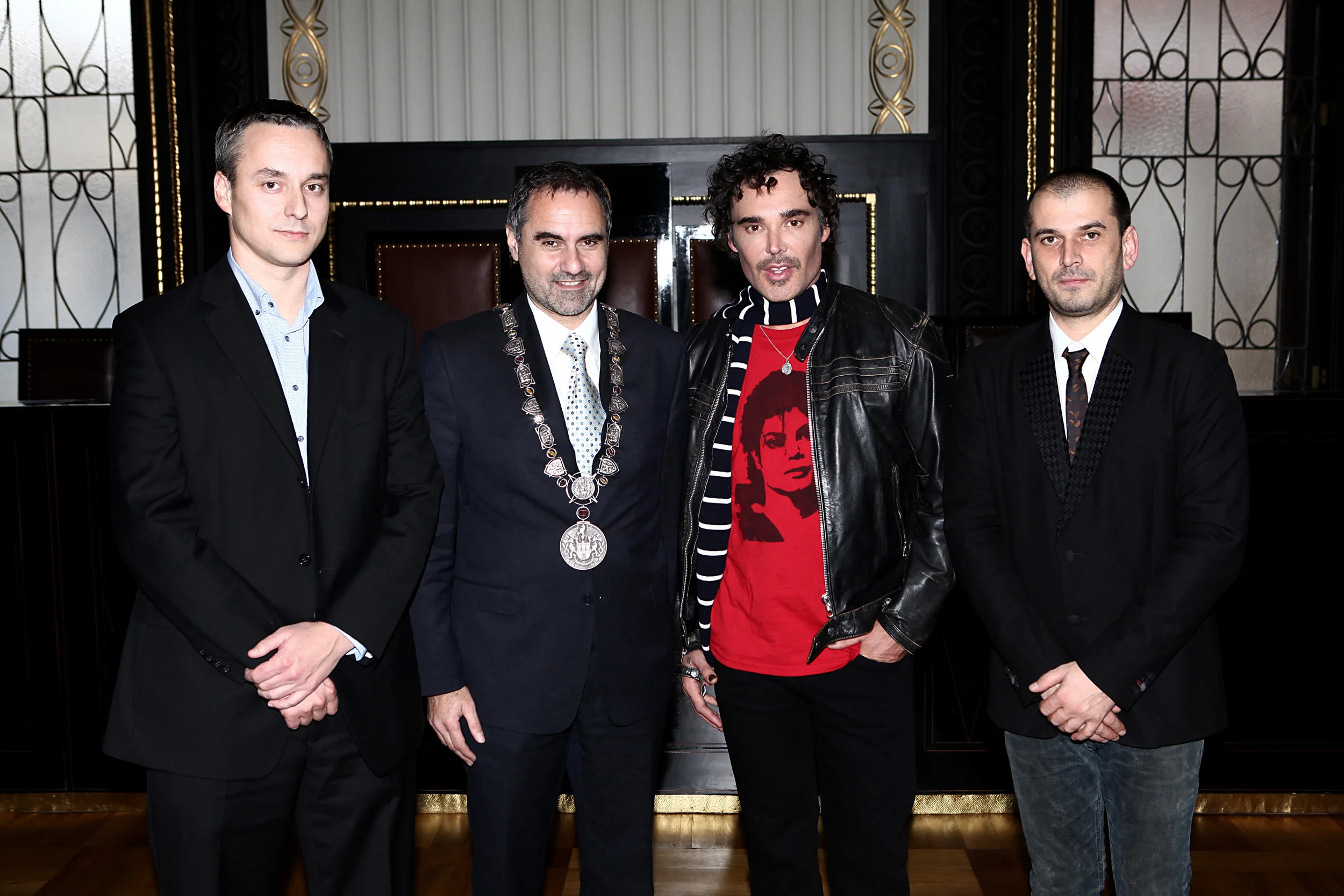  David LaChapelle Visits the Mayor of Prague 