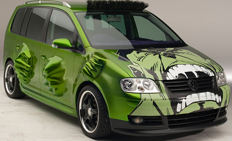 Bow Wow's Hulk car from Tokyo Drift.