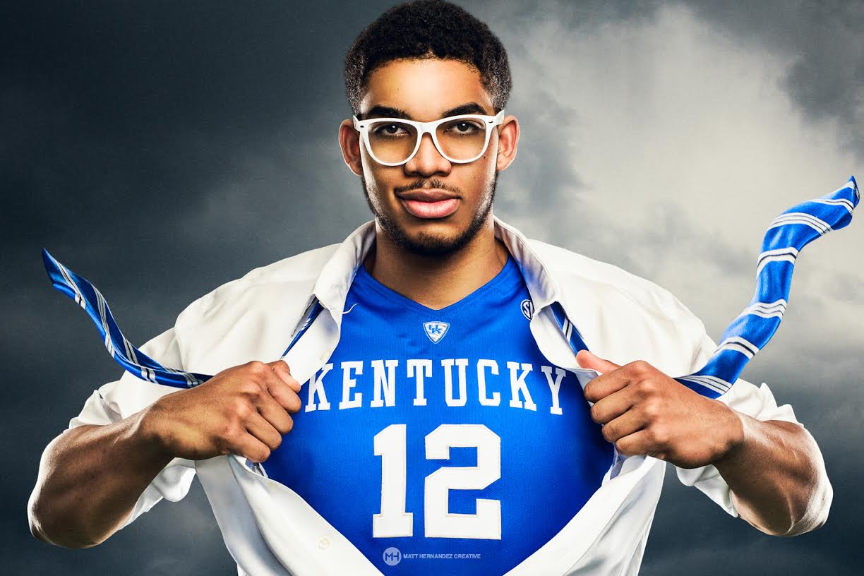 2015 NBA First Overall pick Karl-Anthony Towns.