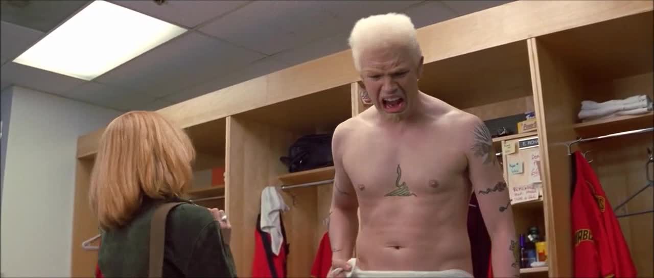 Brendan Fraser discovers he has the world's smallest dick in the film "Bedazzled".