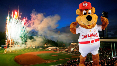The best part of Vancouver Canadians games.