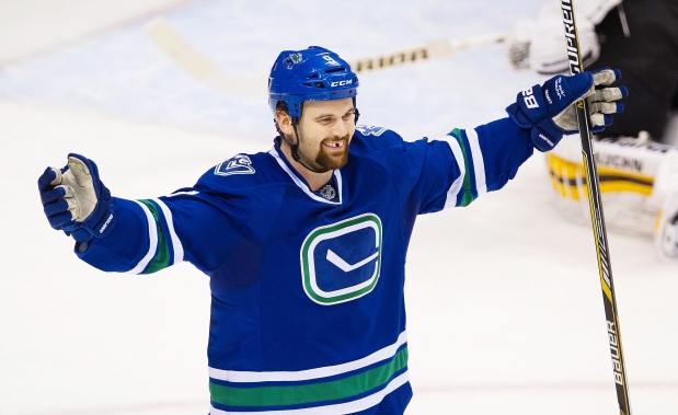 Zack Kassian, beloved former Canuck. Cut down in his prime by a trade that made us mad.