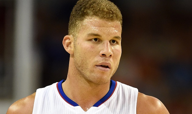 Blake Griffin looking very much in need of some pizza and water.