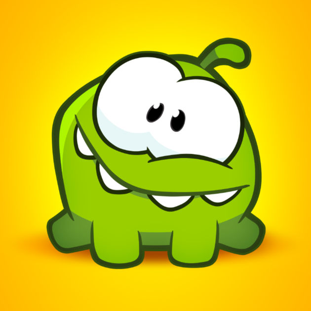 Om Nom from "Cut the Rope"