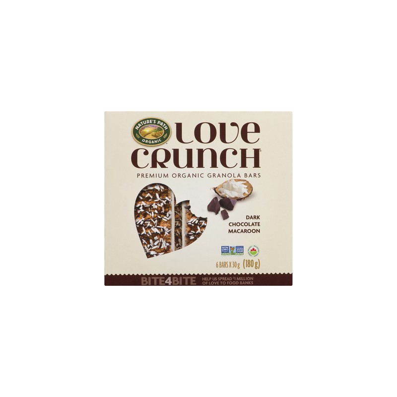 The delicious Love Crunch bars