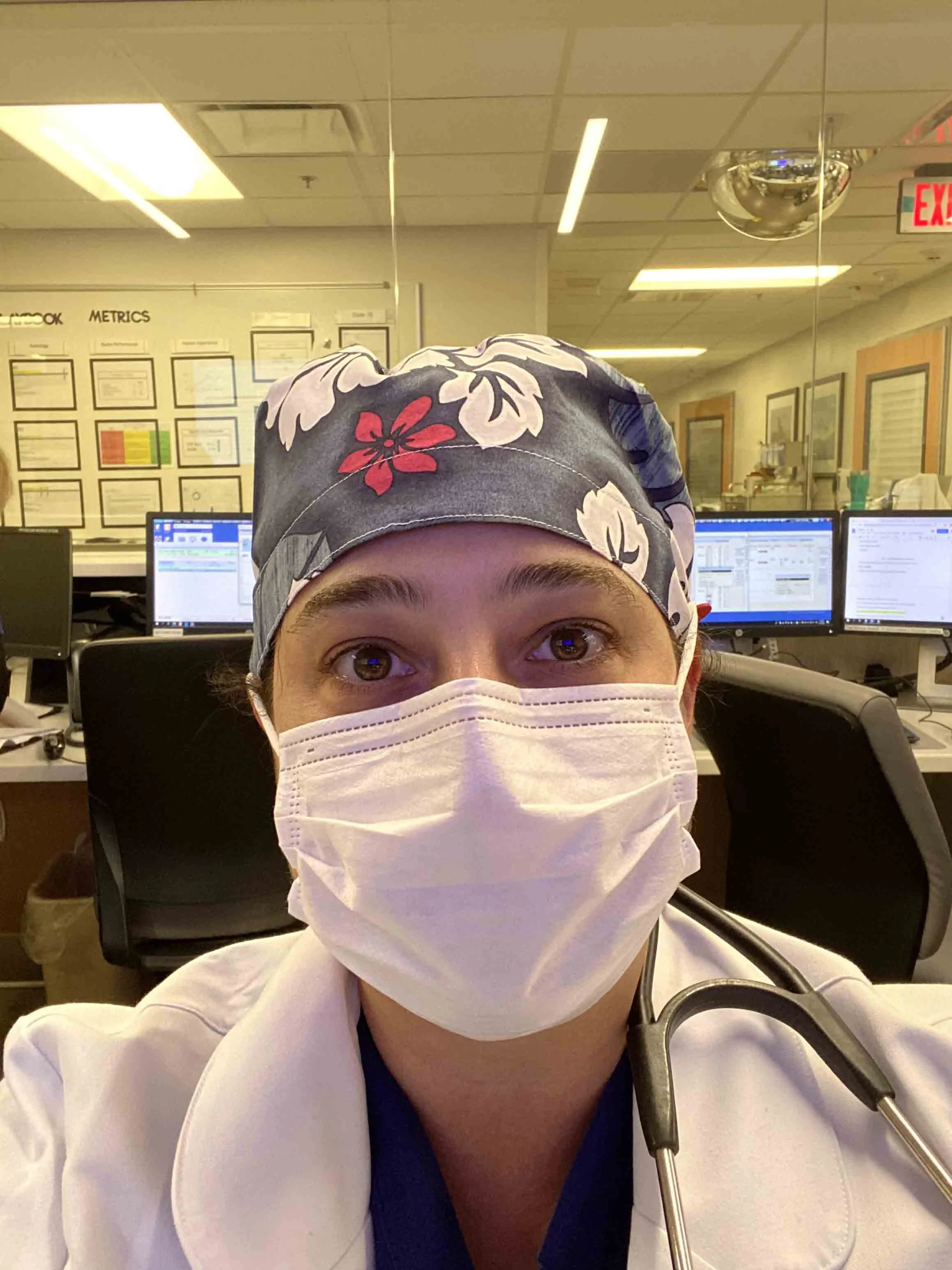 Heather on shift