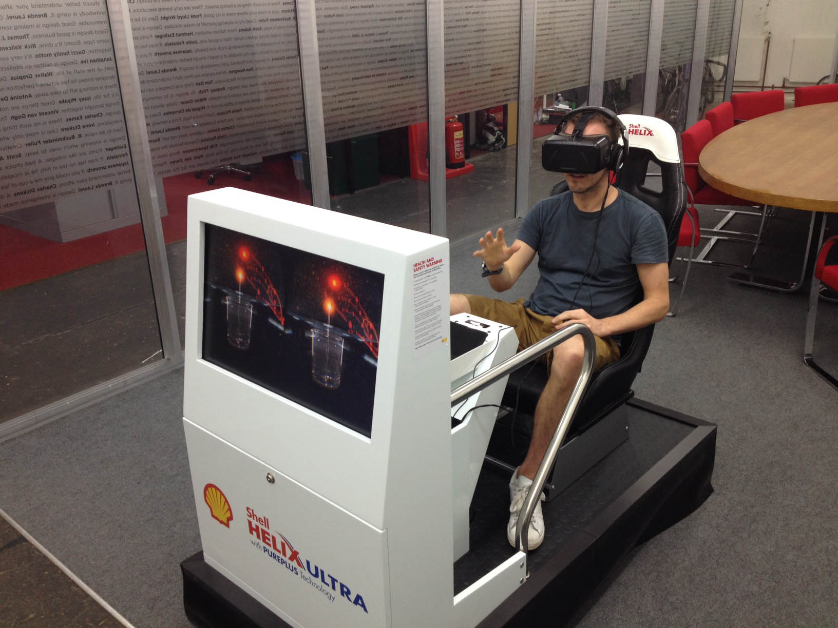   SHELL HELIX ULTRA   NEW VIRTUAL REALITY EXHIBITS    