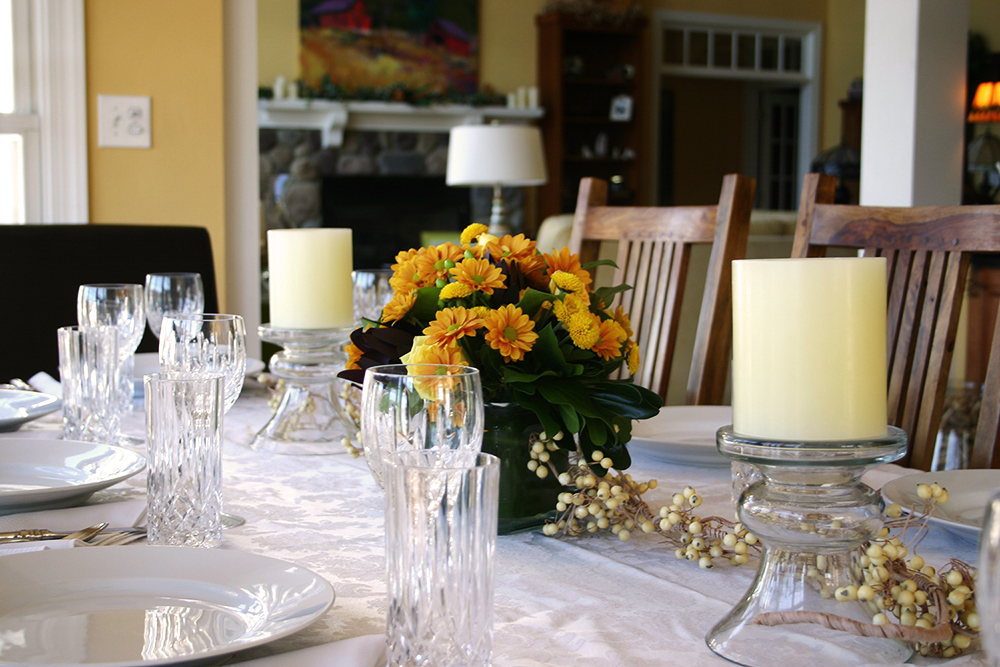 Thanksgiving 2011 table
