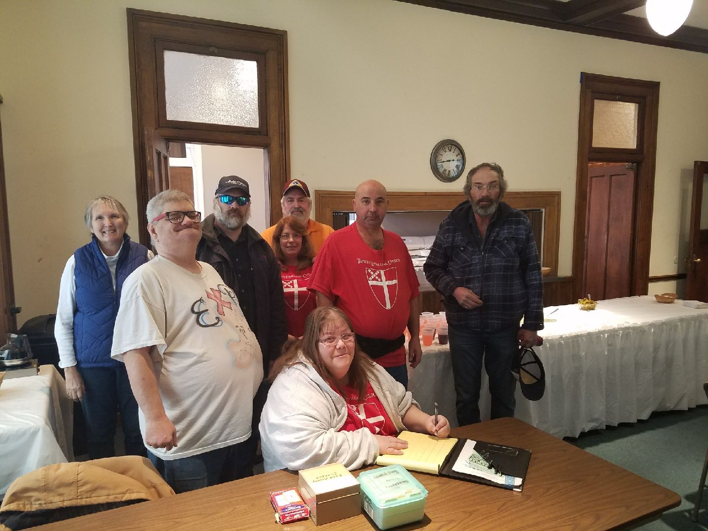 Team of volunteers: Food Pantry Distribution at Trinity Episcopal Church Logansport, Indiana