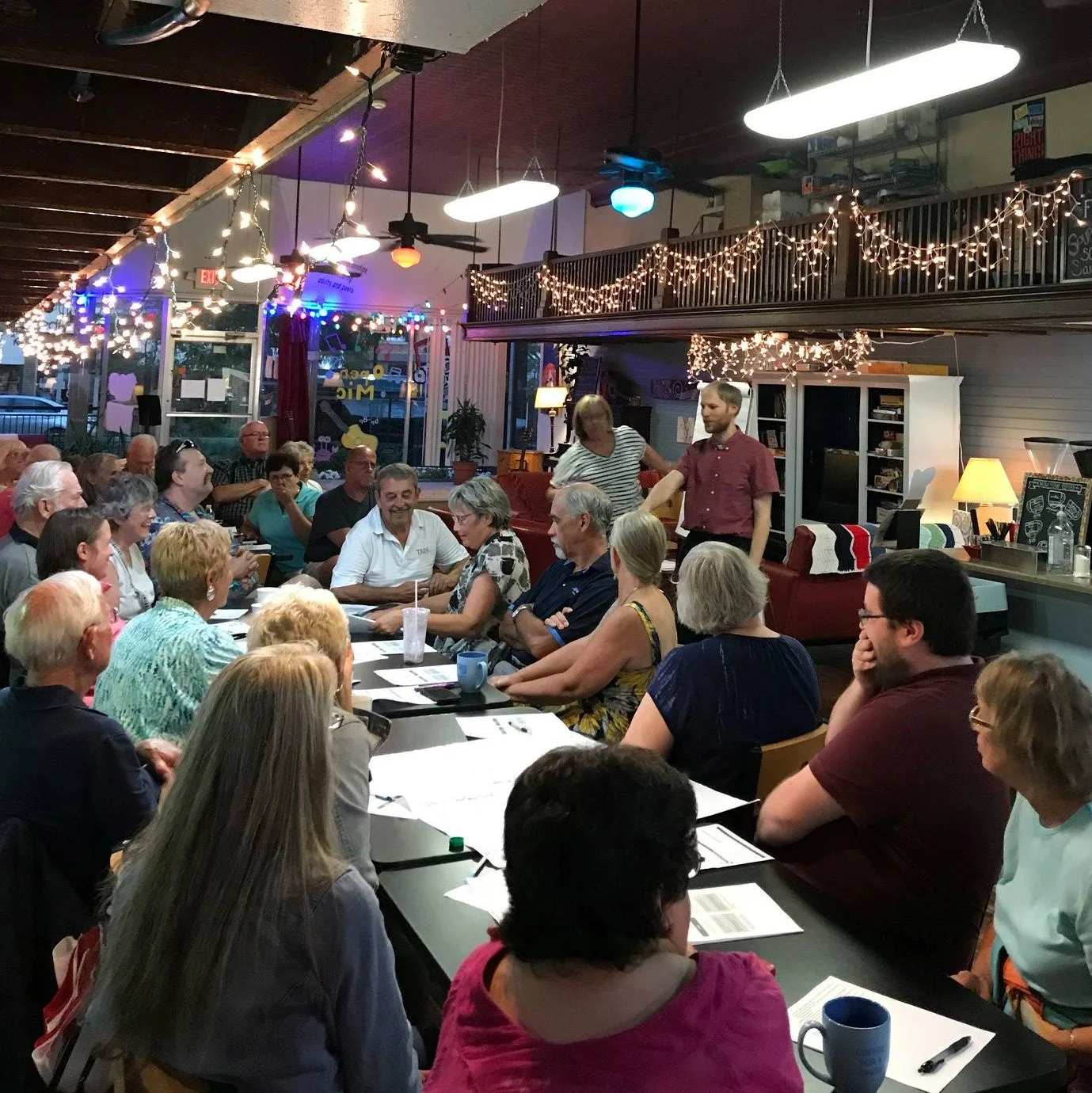 Community Conversations @ Cahoots in Angola, IN