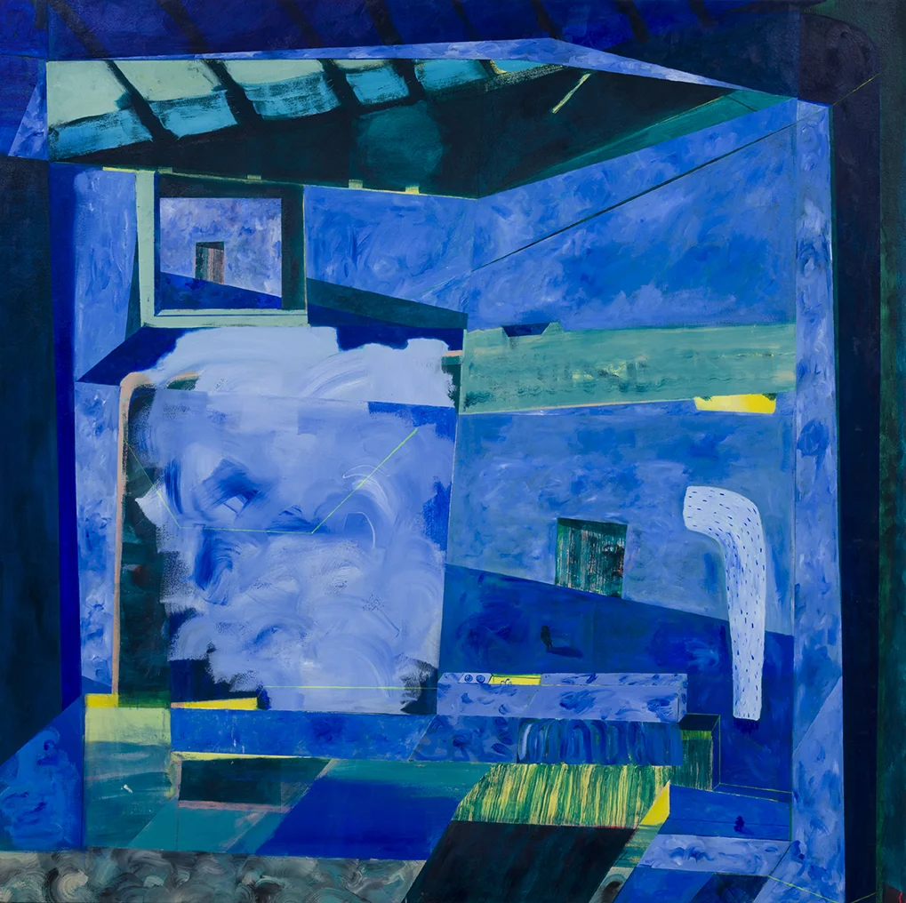 Self-Portrait In The Kitchen