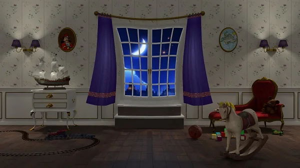 La chambre en 3D réalisée par Machina Films