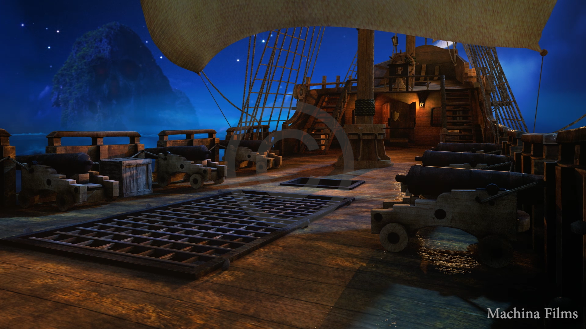 Le Pont du Bateau Pirate