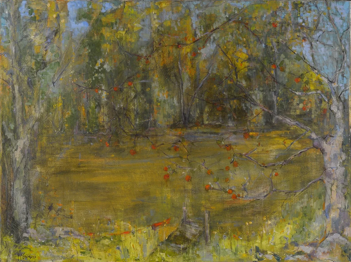 Red Canoe 30"by 40" oil/linen