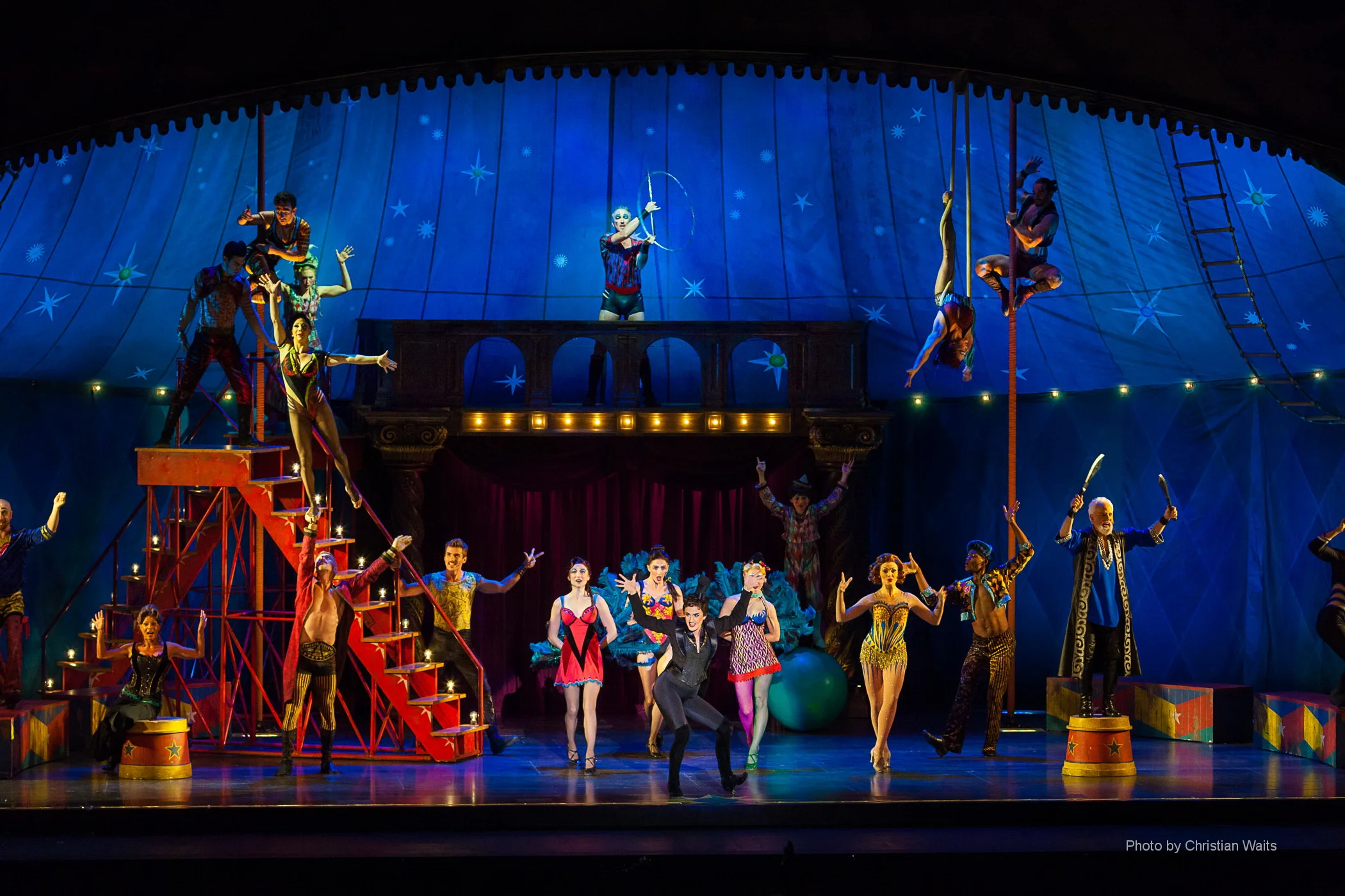 Copy of First National Tour Pippin, Lisa Karlin as Leading Player