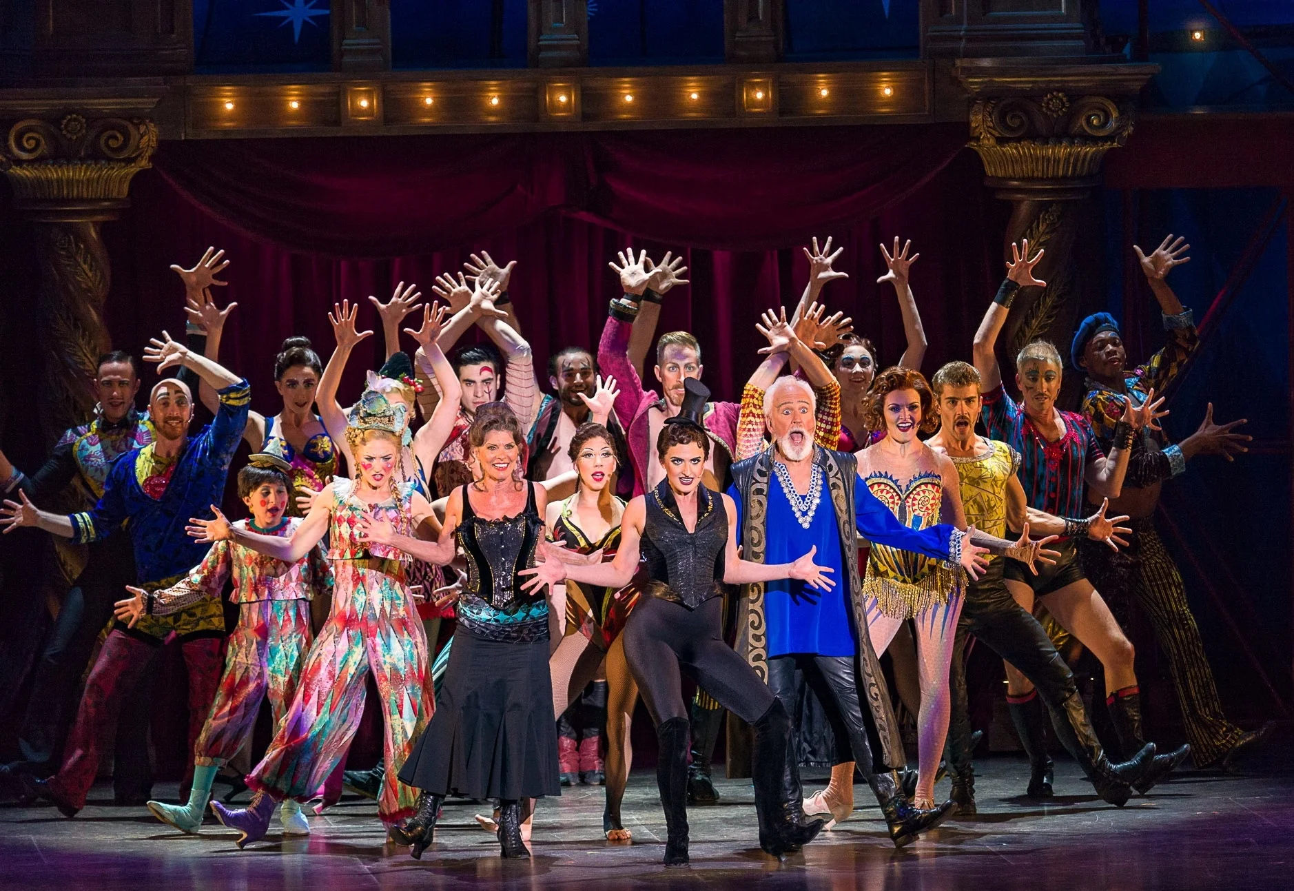 Copy of First National Tour Pippin, Lisa Karlin as Leading Player