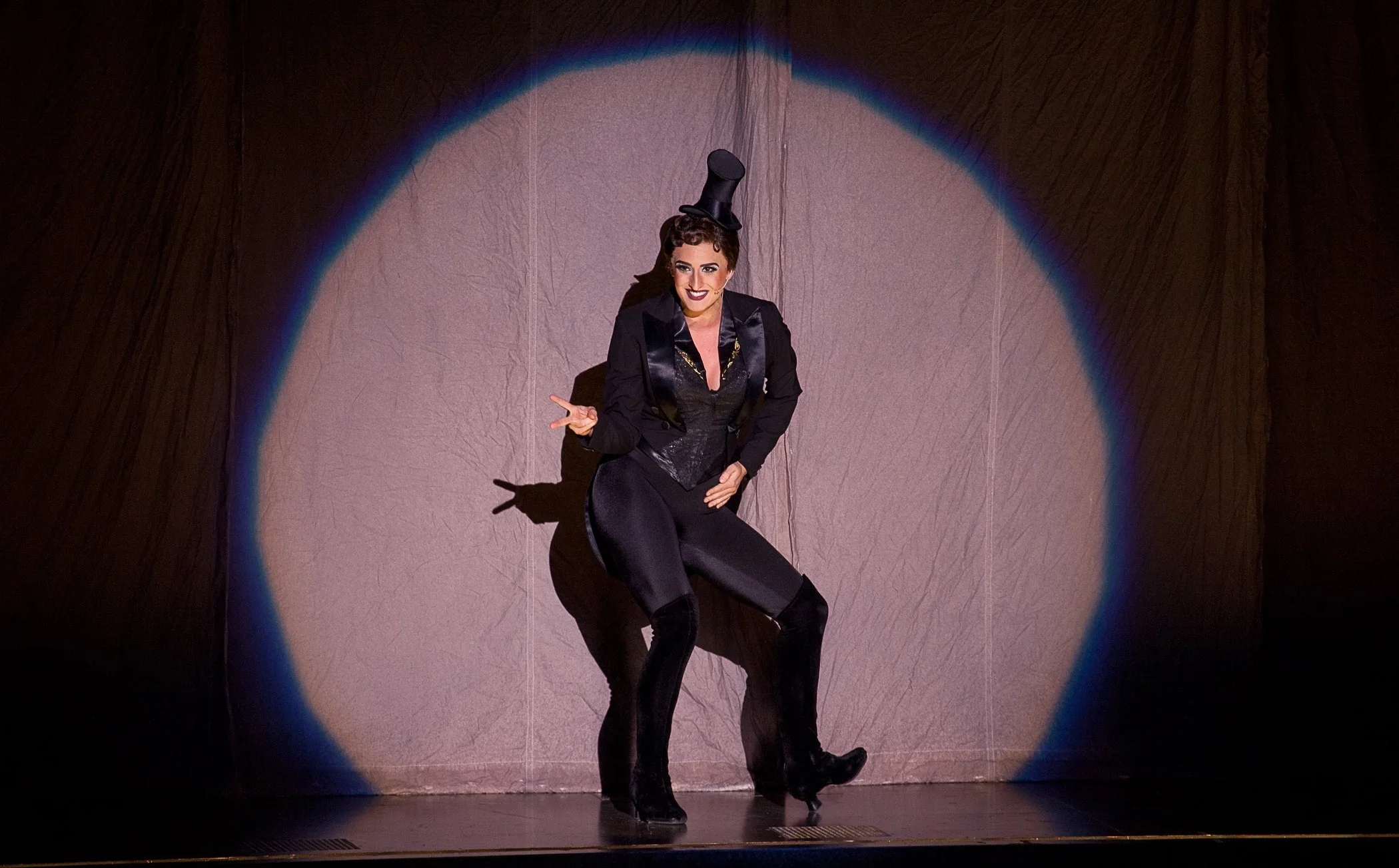 Copy of First National Tour Pippin, Lisa Karlin as Leading Player