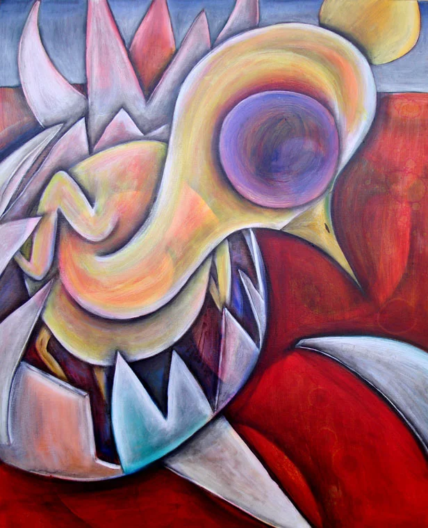 Hatch, 2006, Oil on canvas