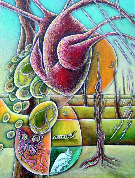 Metamorphosis #2 (Spring), 2004, Oil on canvas