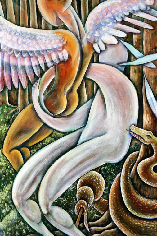 The Puppeteer (The Evil that Men Do), 2005, Oil on canvas