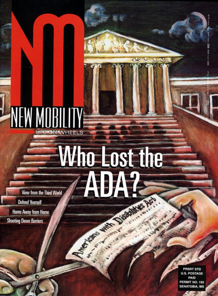 New Mobility Magazine, September 2003, cover "Who Lost the ADA?"