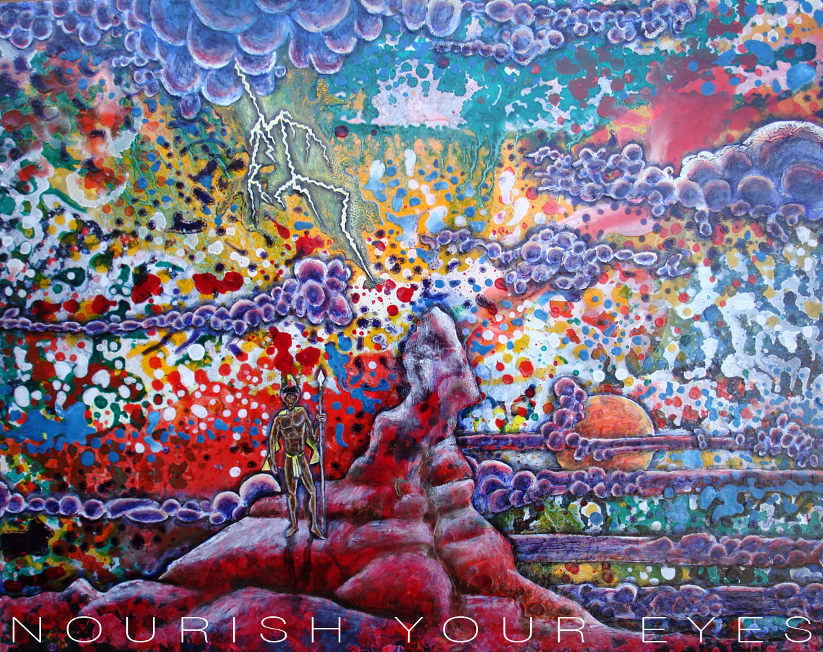 Kamehameha, Oil on Canvas, 2009&nbsp;