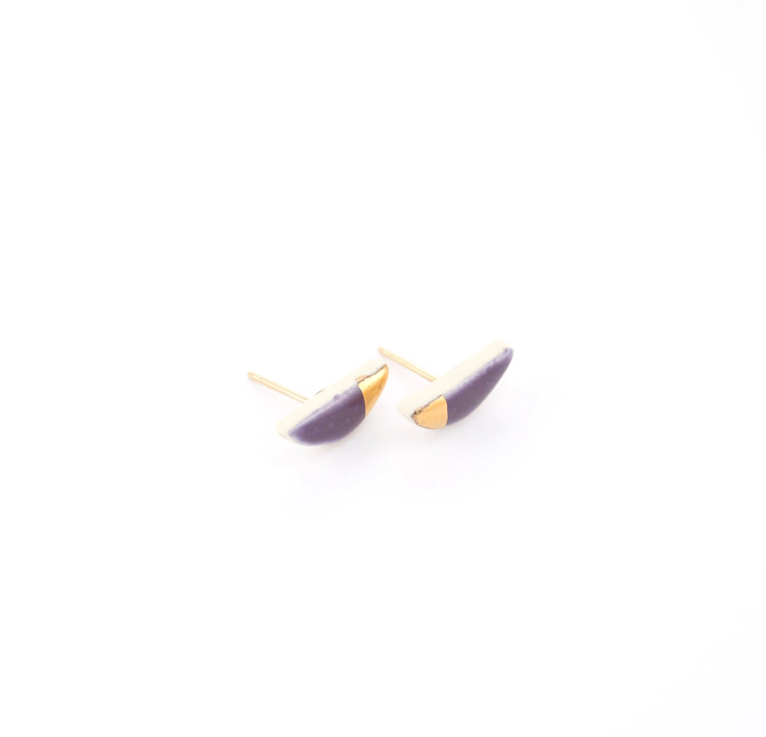 ZOË COMINGS tiny half pebble studs violet_gold half.jpg