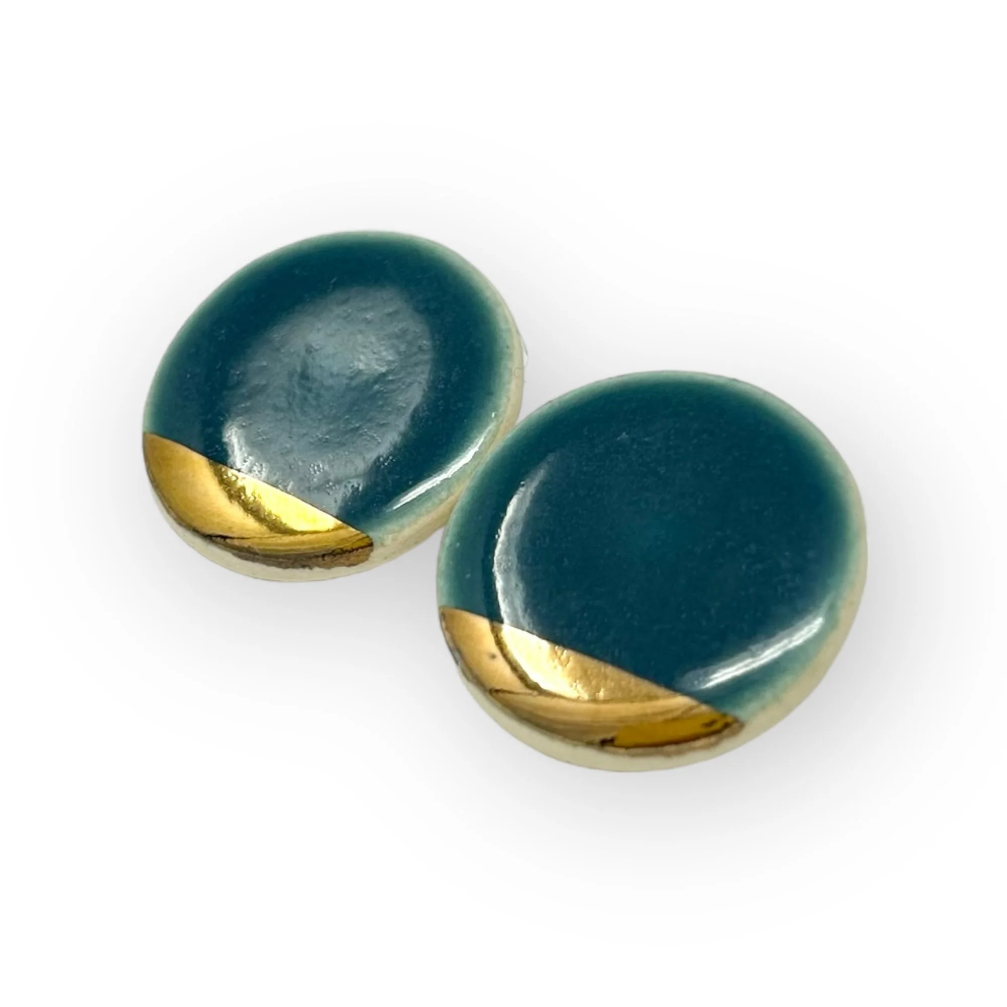 ZOË COMINGS jumbo pebble studs, slate:gold p.jpg