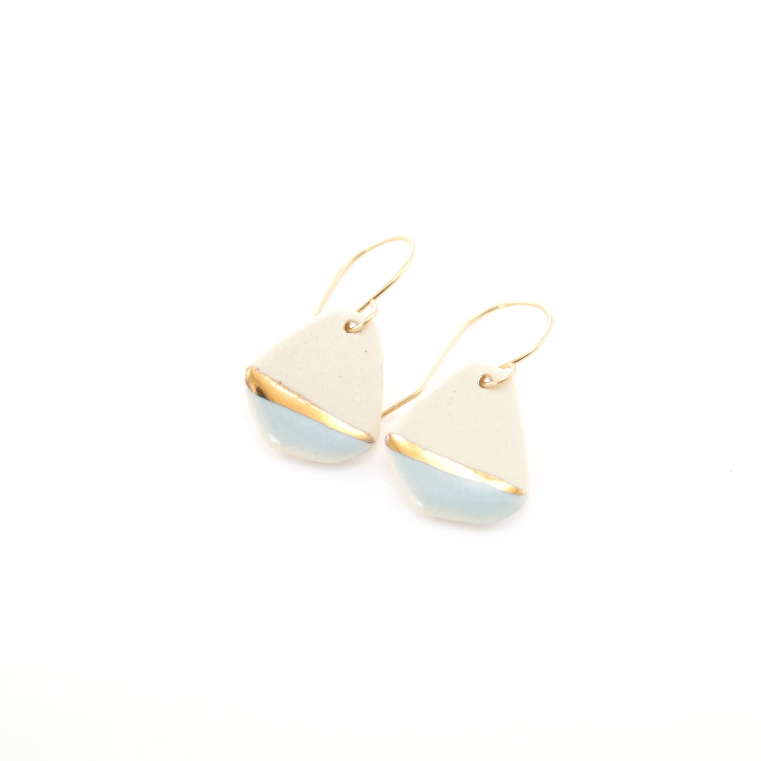 geo earrings