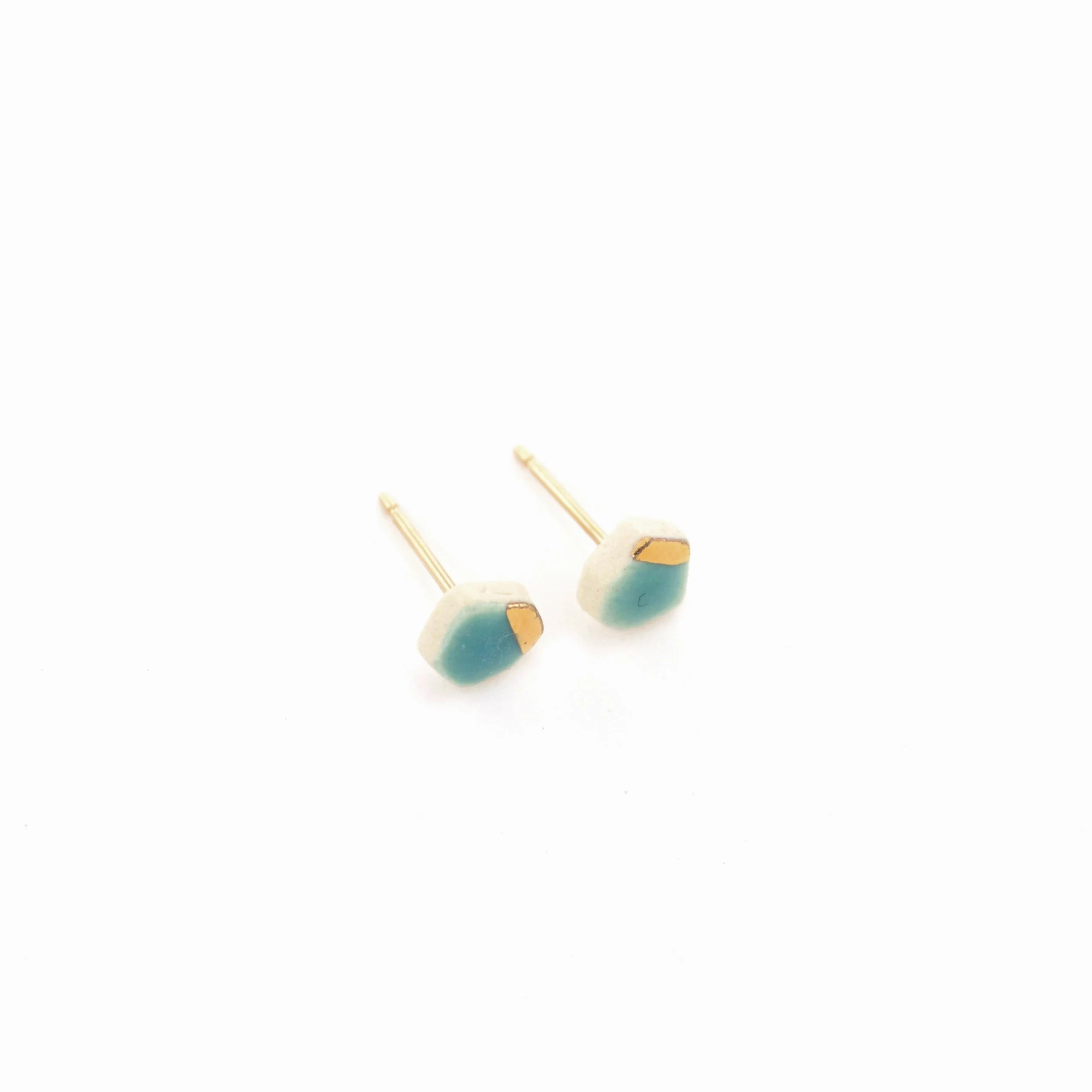ZOË COMINGS tiny geo studs, teal:gold (1).jpg