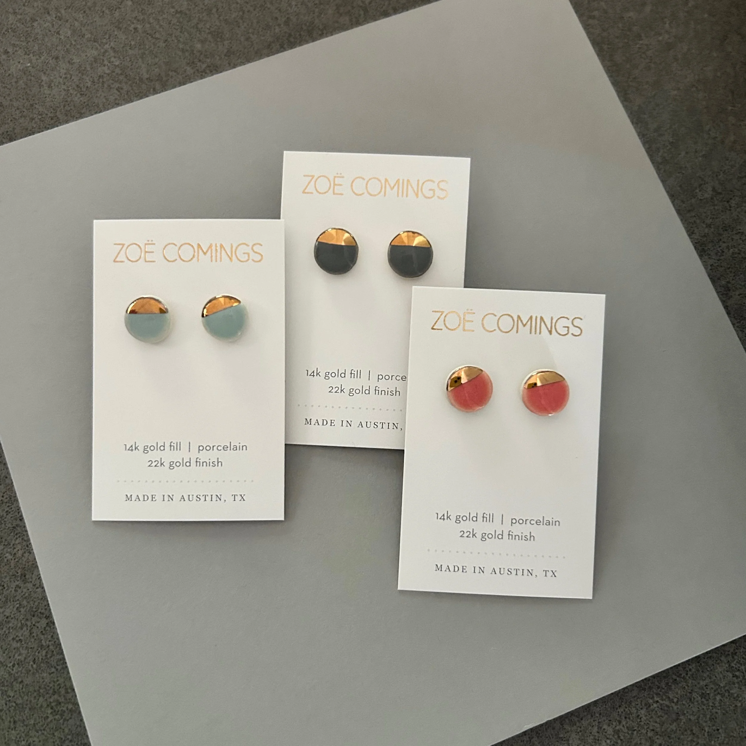 ZOË COMINGS pebble studs, bl, dk, cl, gbkg.jpg