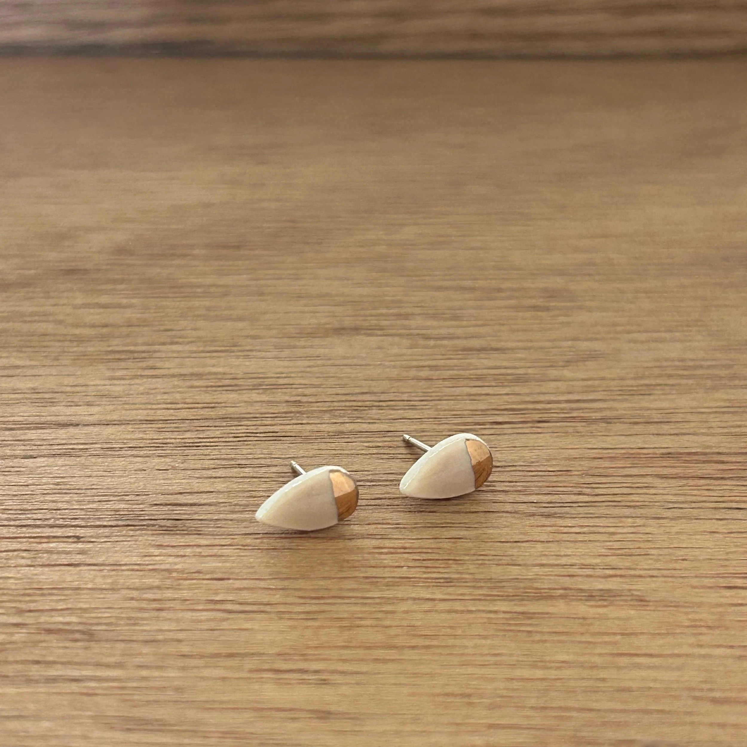 ZOË COMINGS tiny petal studs, pale pink:gold half, a wdbkg.jpg