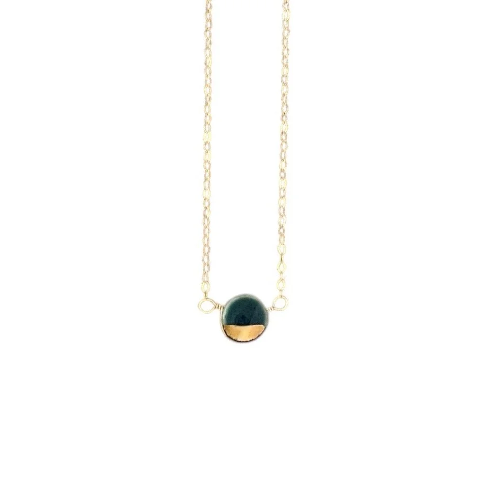 ZOË COMINGS teeny pebble necklace, slate:gold, wbg.jpg