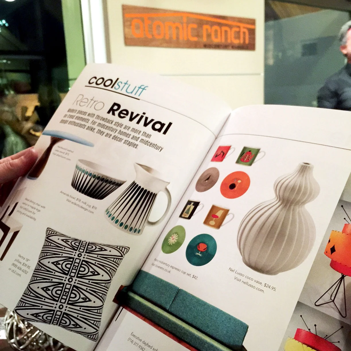 We're featured in HGTV Magazine & Atomic Ranch!
