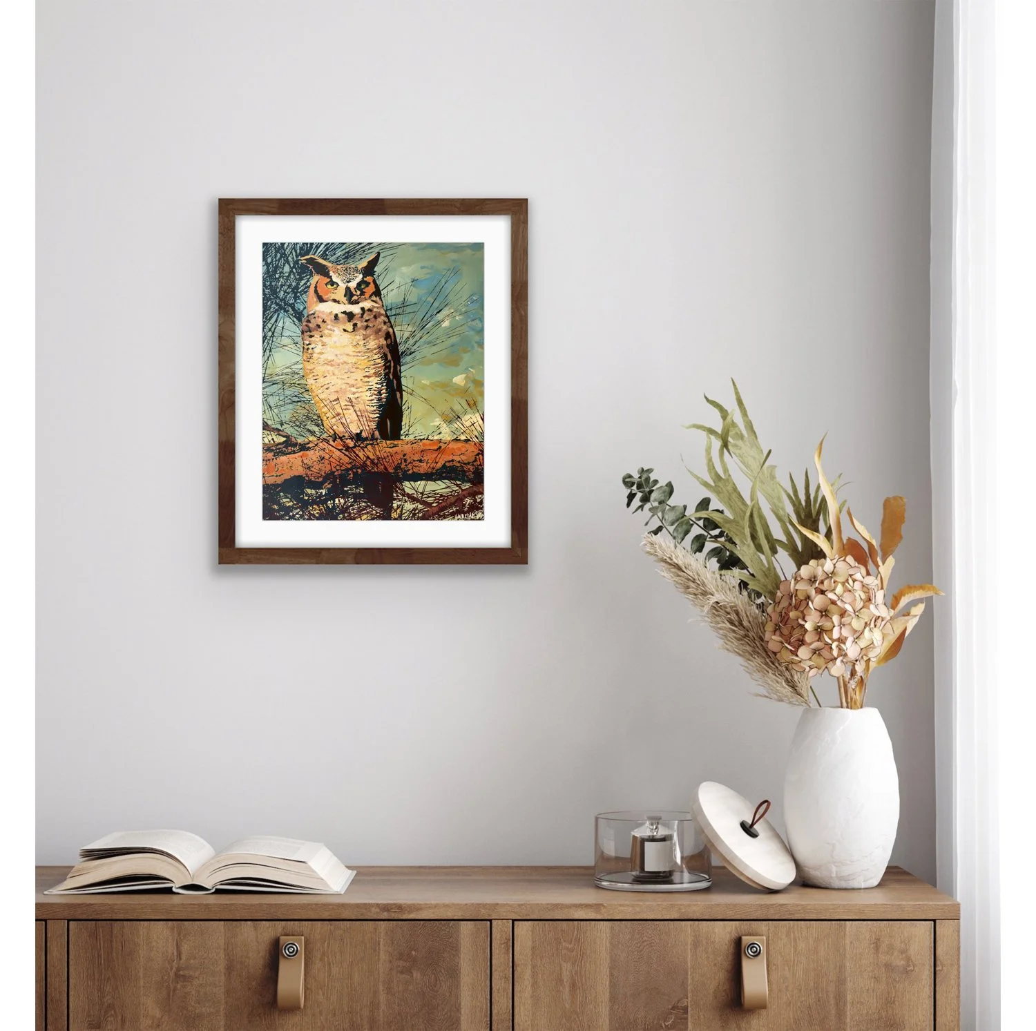 guarding the pine giclee crop2.jpg