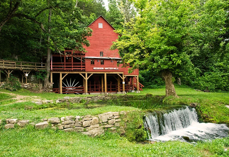 Visit Hodgson Mill in Ozark County, Missouri.