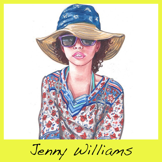 Jenny Williams is the amazing Brooklyn artist and mom behind the blog, What My Daughter Wore . The blog chronicles the fun, funky sartorial choices of her youngest child, and only girl, Clementine, and her female friends. Get the book, here .
