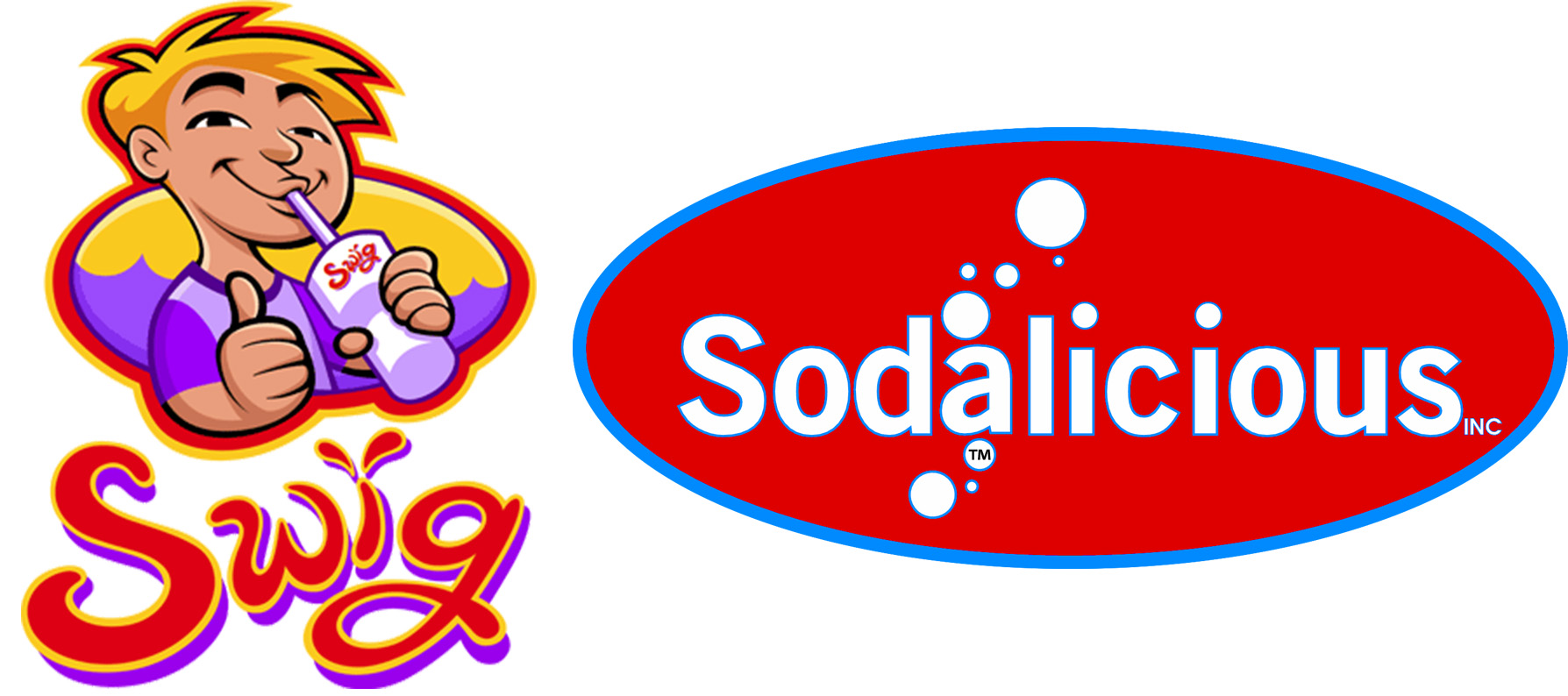 Swig vs. Sodalicious for all the soda mix-in marbles