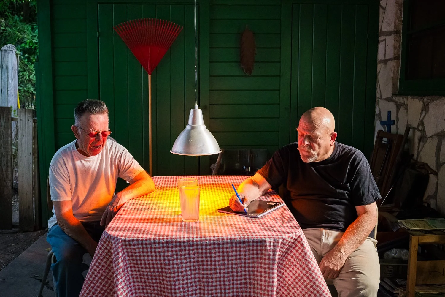 John and Pops by Bill McCullough