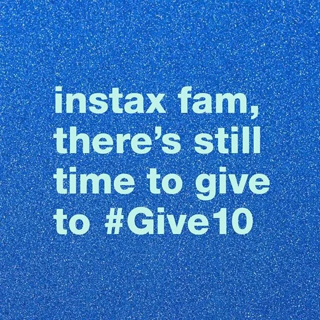 Fuji Instax: #Give10
