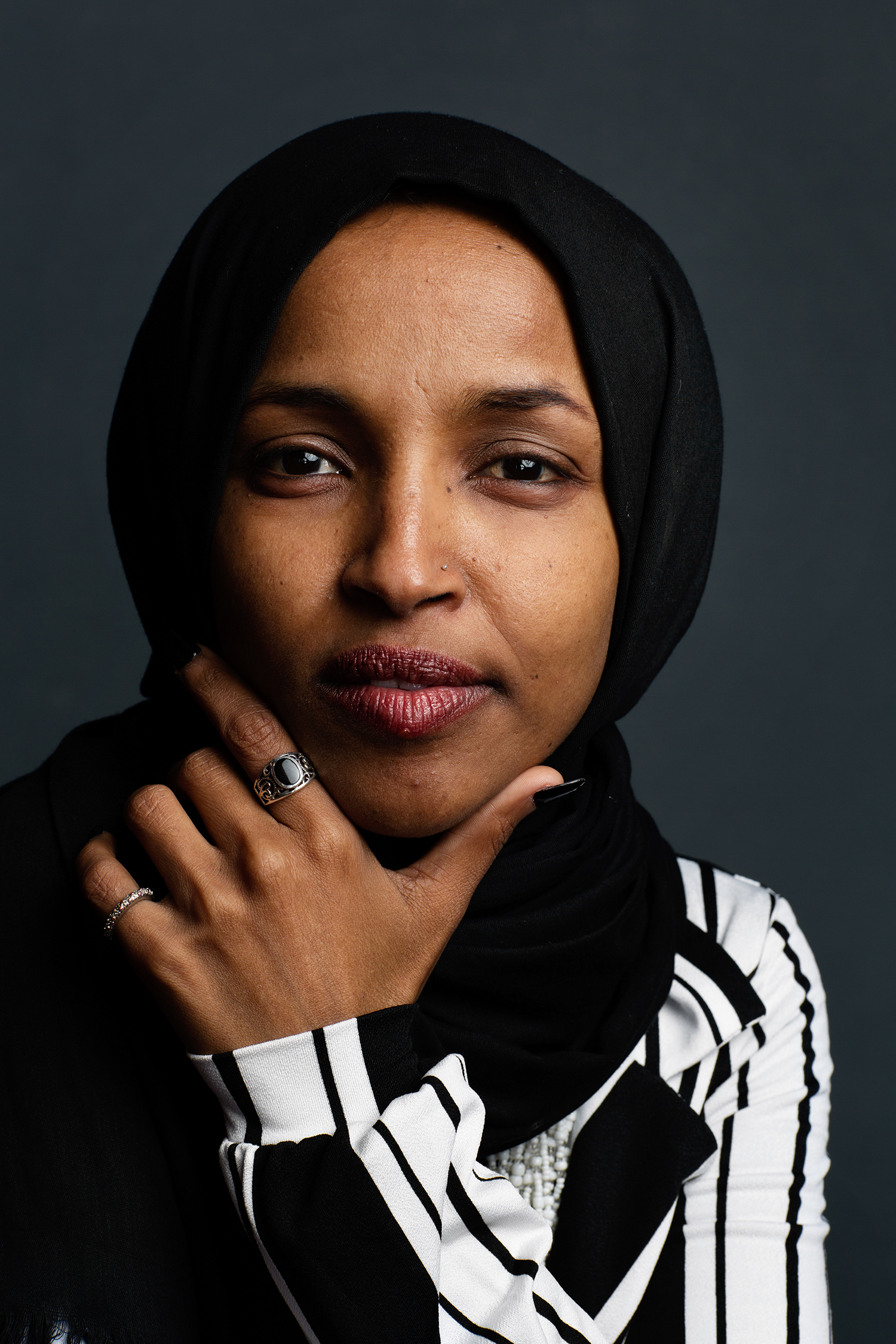  Ilhan Omar *****HOLD FOR WOMEN IN CONGRESS PROJECT****Ilhan Abdullahi Omar is a Somali American politician from Minnesota. In 2016, she was elected to the Minnesota House of Representatives as a member of the Democratic–Farmer–Labor Party, making he