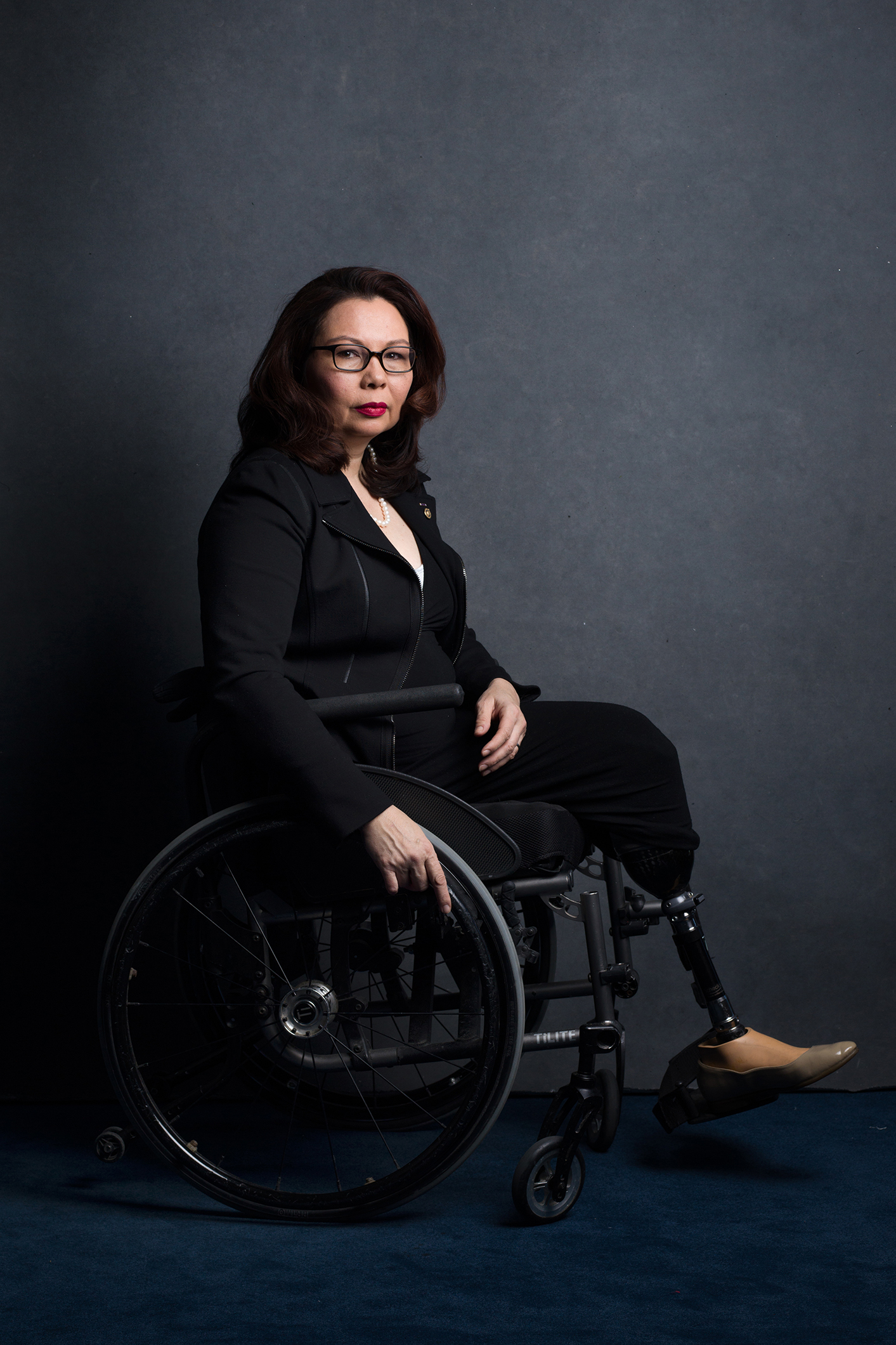  ***HOLD FOR WOMEN IN CONGRESS PROJECT, CONTACT MARISA SCHWARTZ TAYLOR*** Senator Tammy Duckworth, Democrat of Illinois

Credit: Celeste Sloman for The New York Times                              NYTCREDIT: Celeste Sloman for The New York Times 