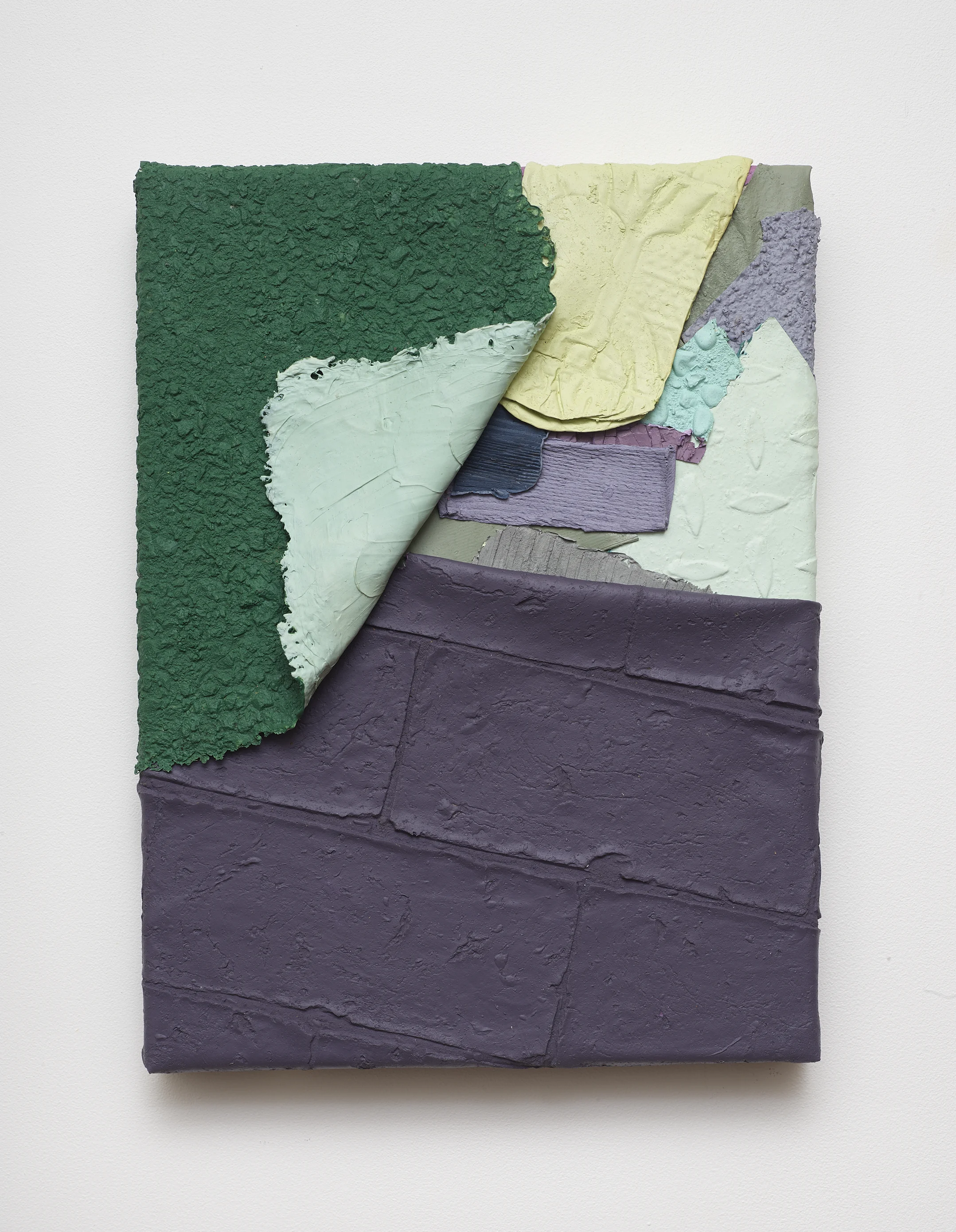Dissociation 30, 2018. Acrylic on canvas. 16 x 12 inches.