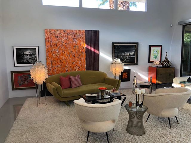 Palm Springs stylin. Thank you for sharing your home@PalmSprings Modernism