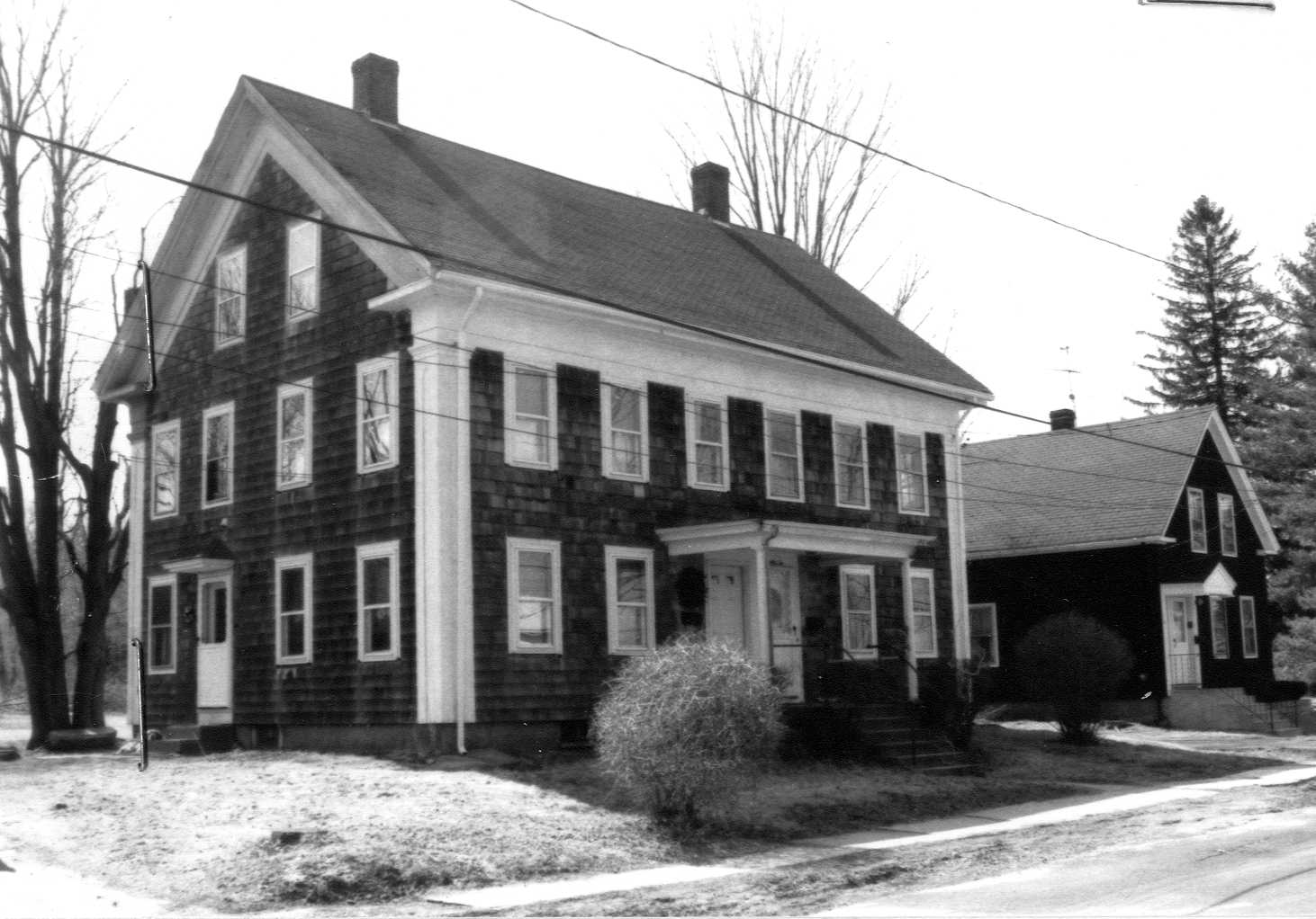 82-84 Pleasant Street - image from the town's 1980s survey