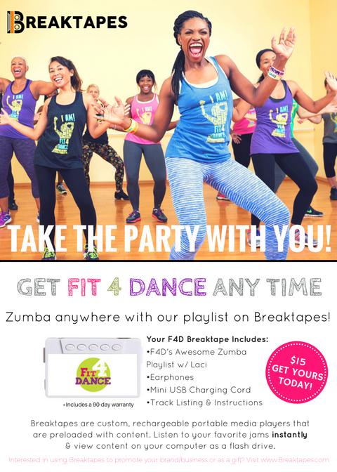 Feeling the Mix? Get Your Fit4Dance BreakTapes Now!