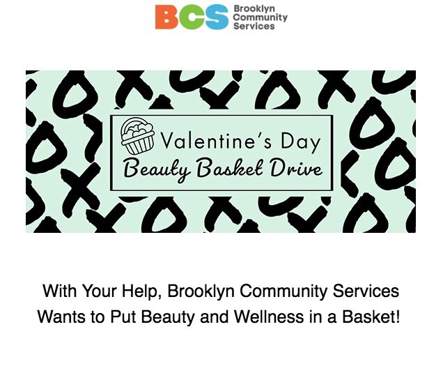 Valentine's Day Beauty Basket Drive